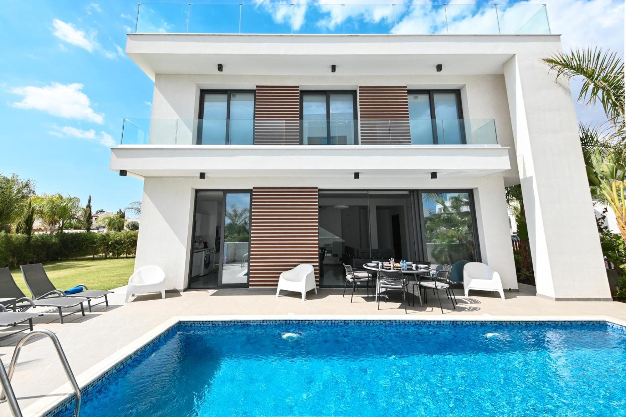 By The Beach Villa 12 Протарас Екстериор снимка
