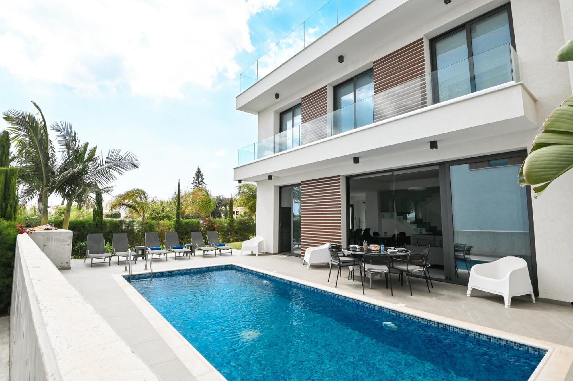 By The Beach Villa 12 Протарас Екстериор снимка
